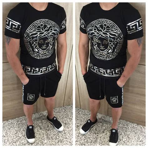 Versace shorts and shirt set